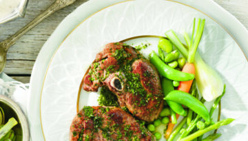 D5559 Lamb chump chops with rosemary and thyme